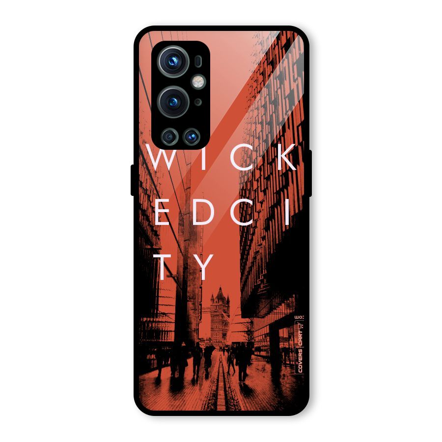 Wicked City Glass Back Case for OnePlus 9 Pro