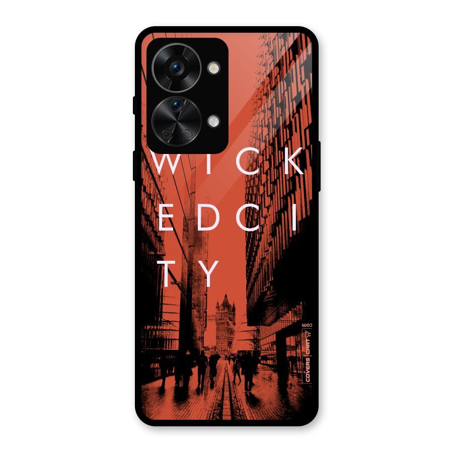 Wicked City Glass Back Case for OnePlus Nord 2T