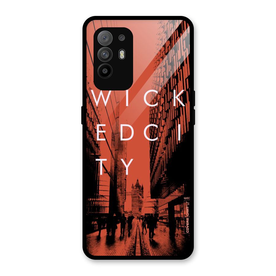 Wicked City Glass Back Case for Oppo F19 Pro Plus 5G