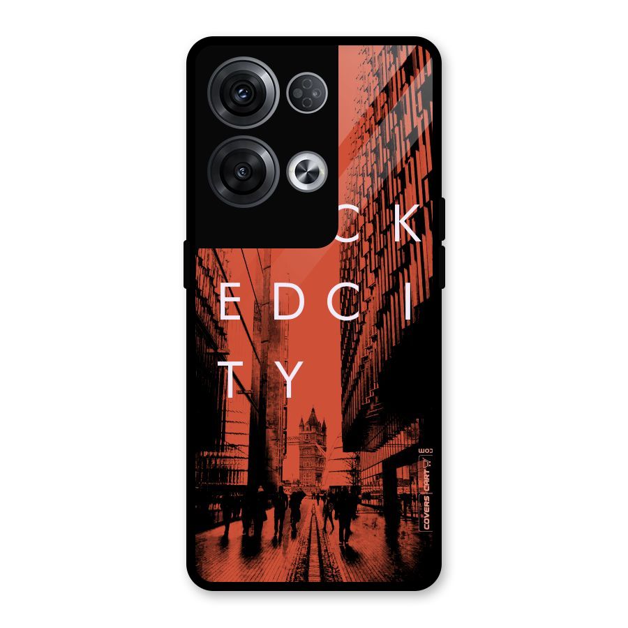 Wicked City Glass Back Case for Oppo Reno8 Pro 5G
