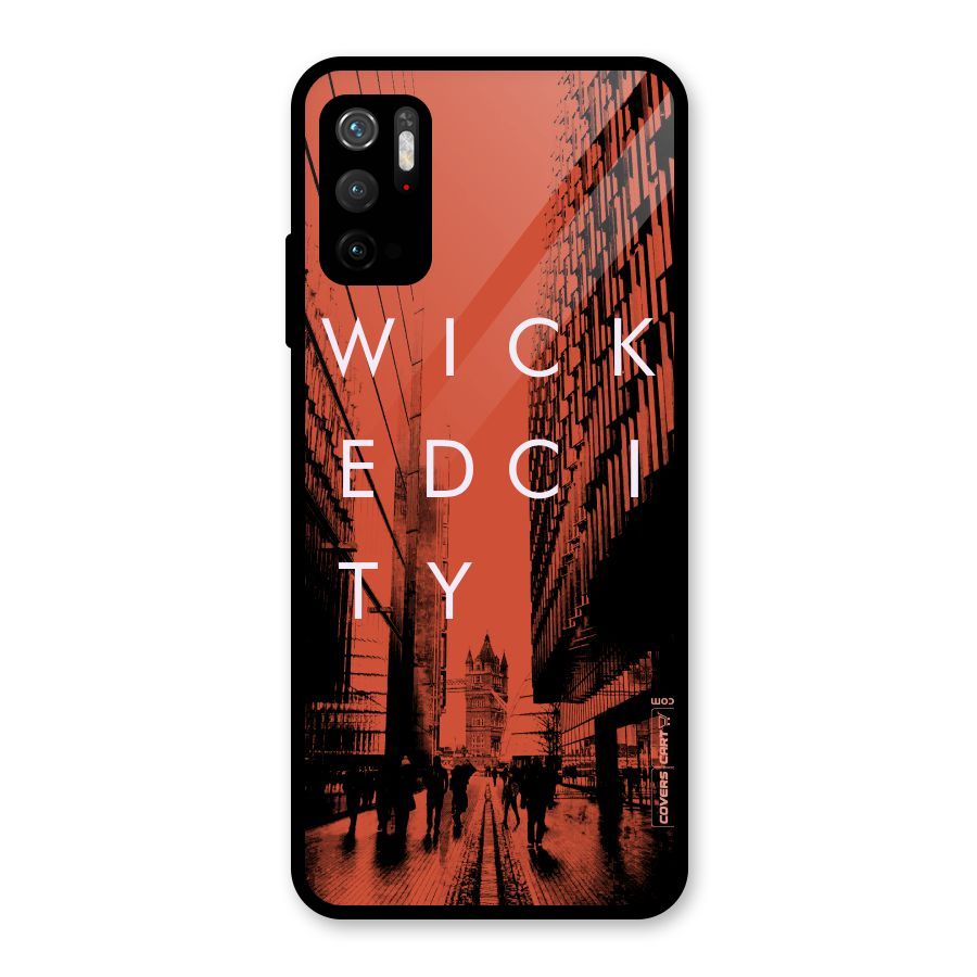 Wicked City Glass Back Case for Poco M3 Pro 5G
