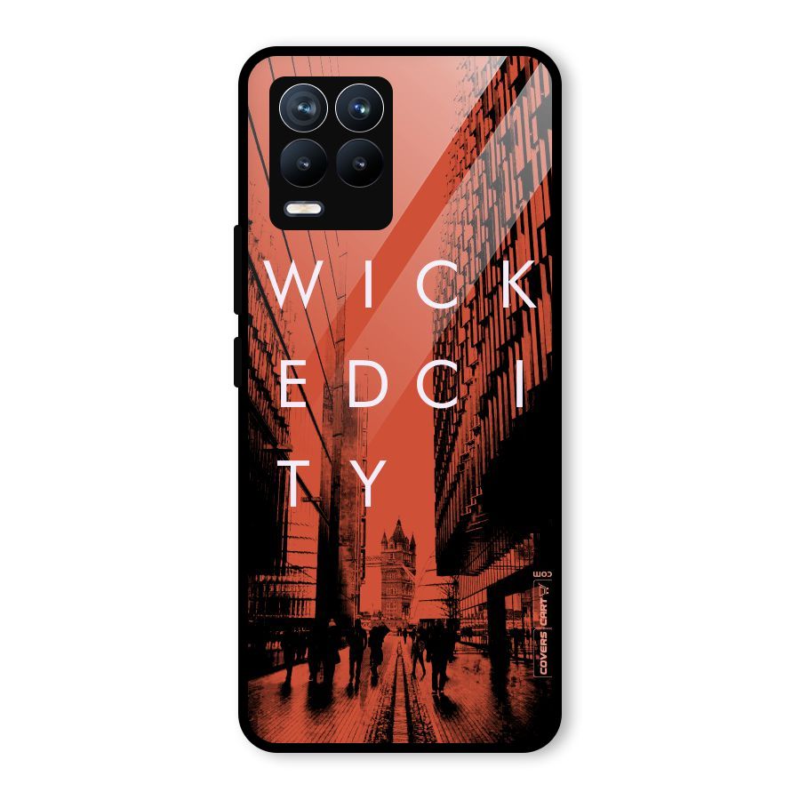 Wicked City Glass Back Case for Realme 8
