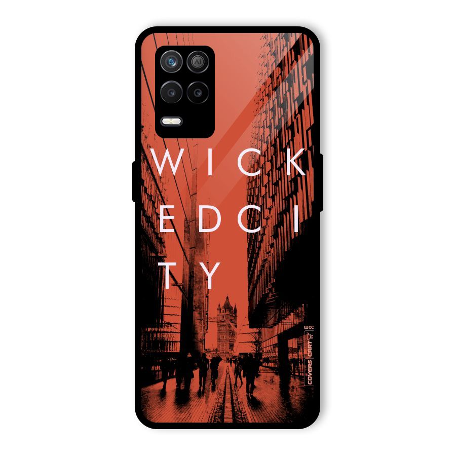 Wicked City Glass Back Case for Realme 8 5G