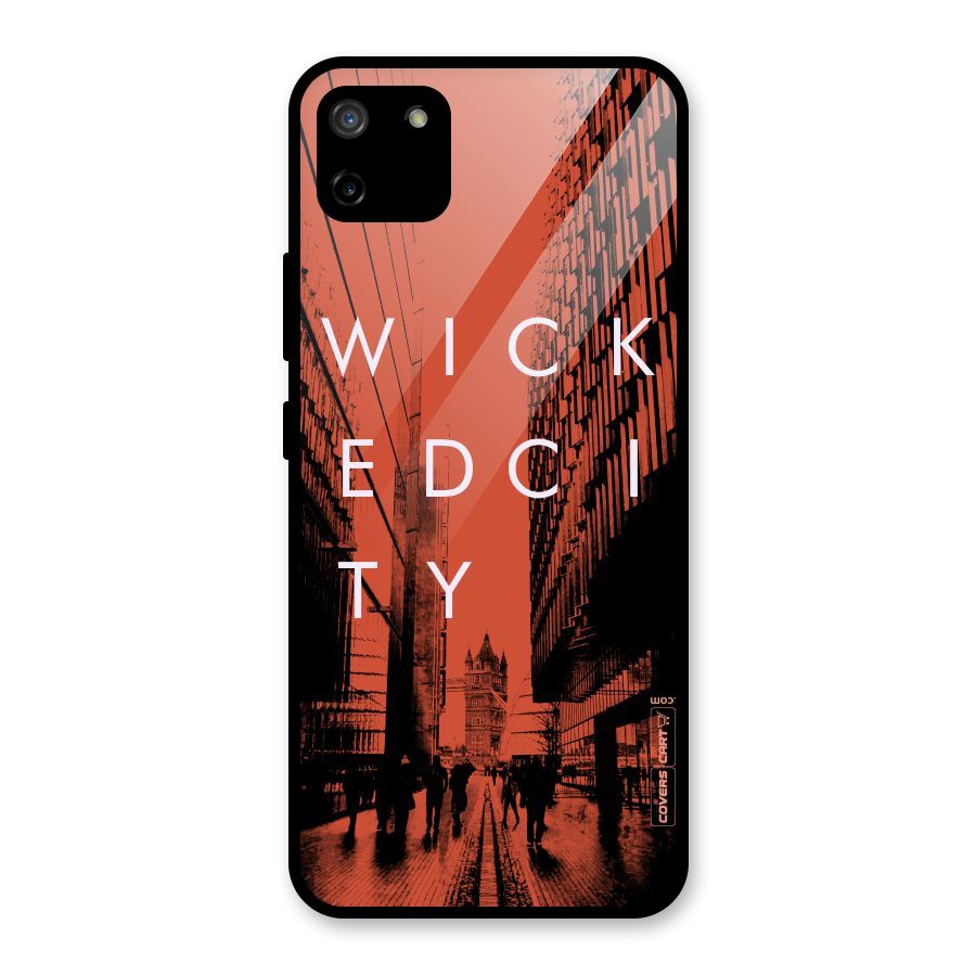 Wicked City Glass Back Case for Realme C11