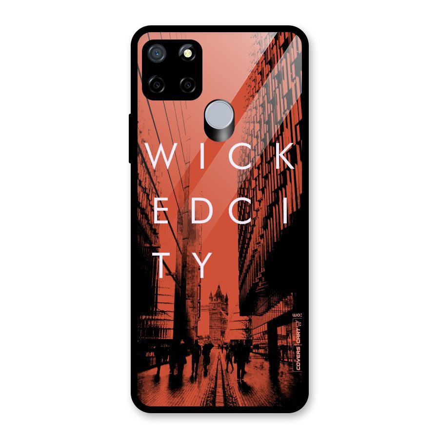 Wicked City Glass Back Case for Realme C12