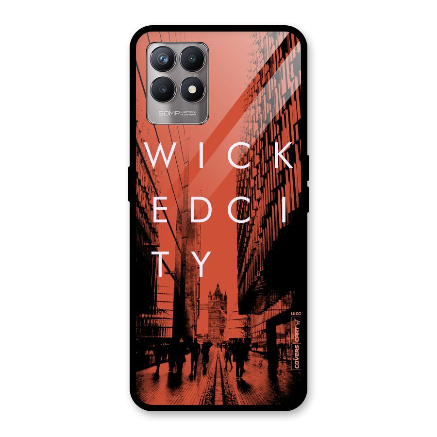 Wicked City Glass Back Case for Realme Narzo 50