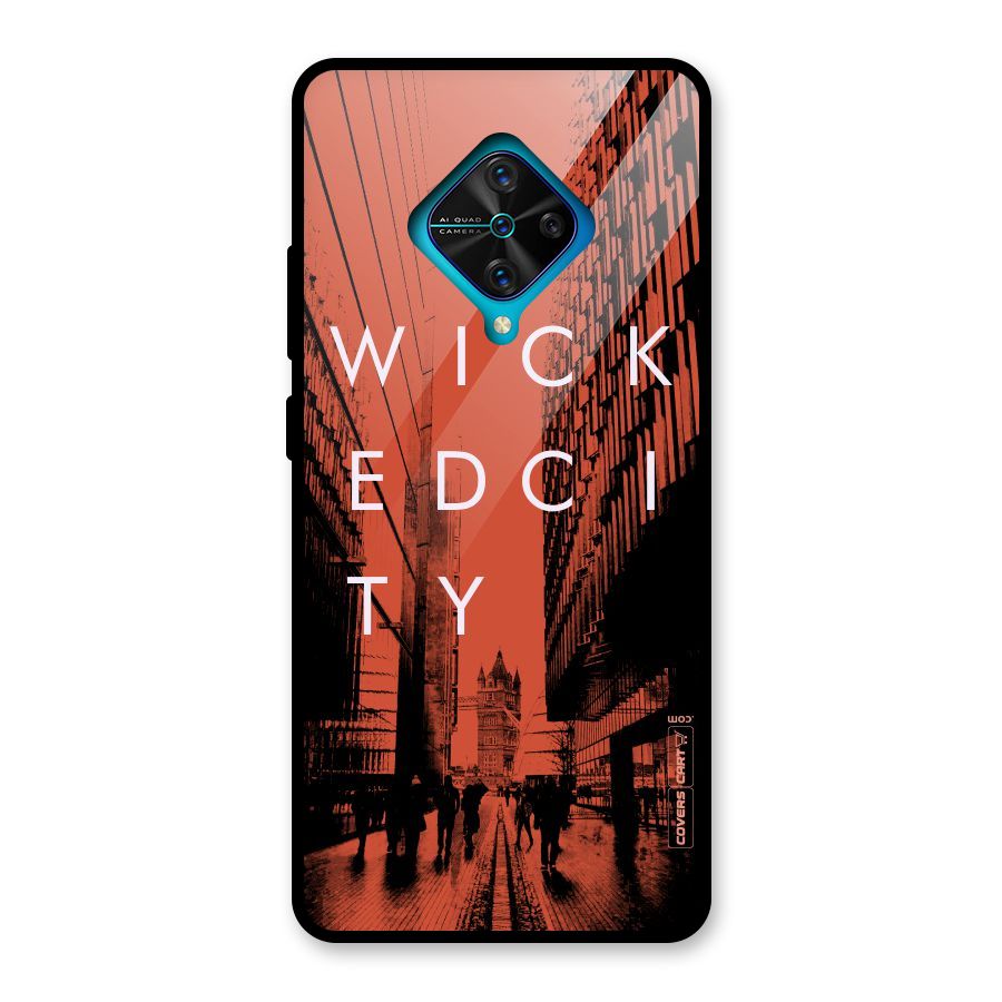 Wicked City Glass Back Case for Vivo S1 Pro