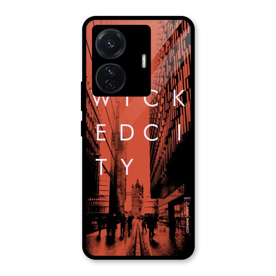 Wicked City Glass Back Case for Vivo T1 Pro