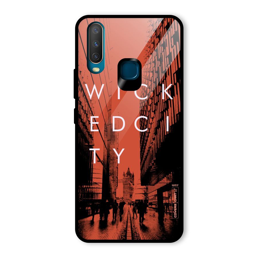 Wicked City Glass Back Case for Vivo U10