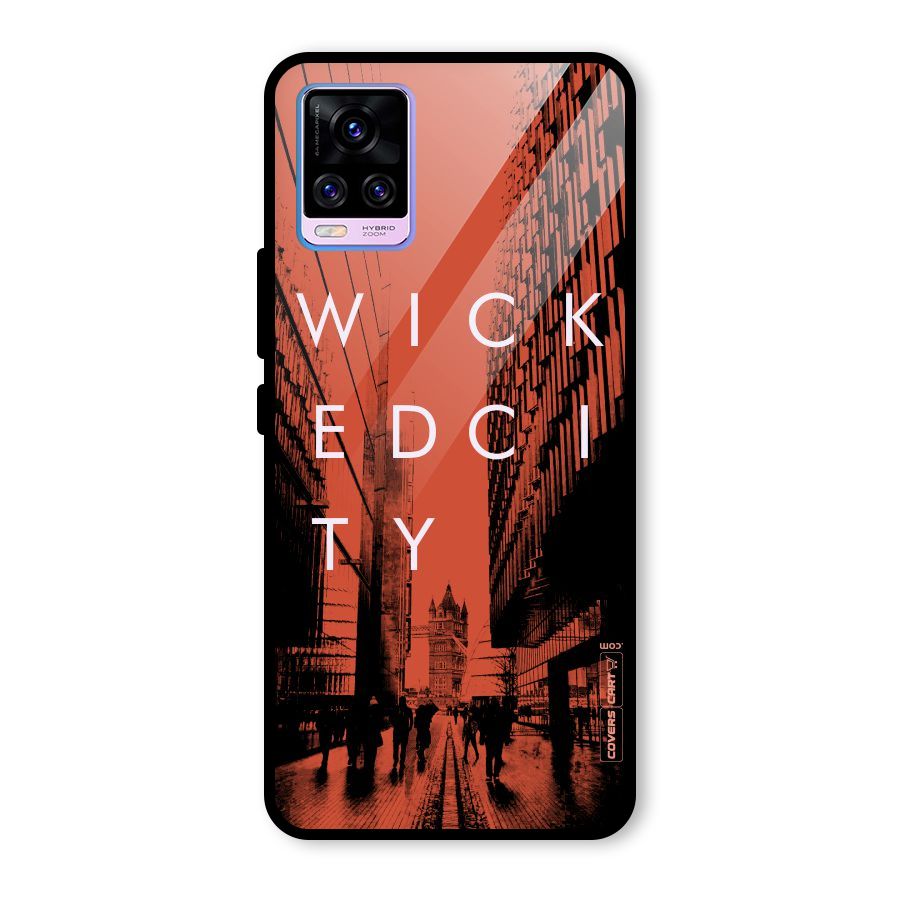 Wicked City Glass Back Case for Vivo V20 Pro