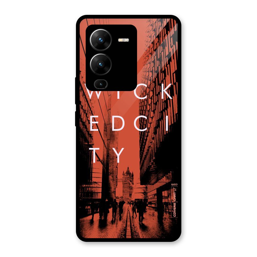 Wicked City Glass Back Case for Vivo V25 Pro