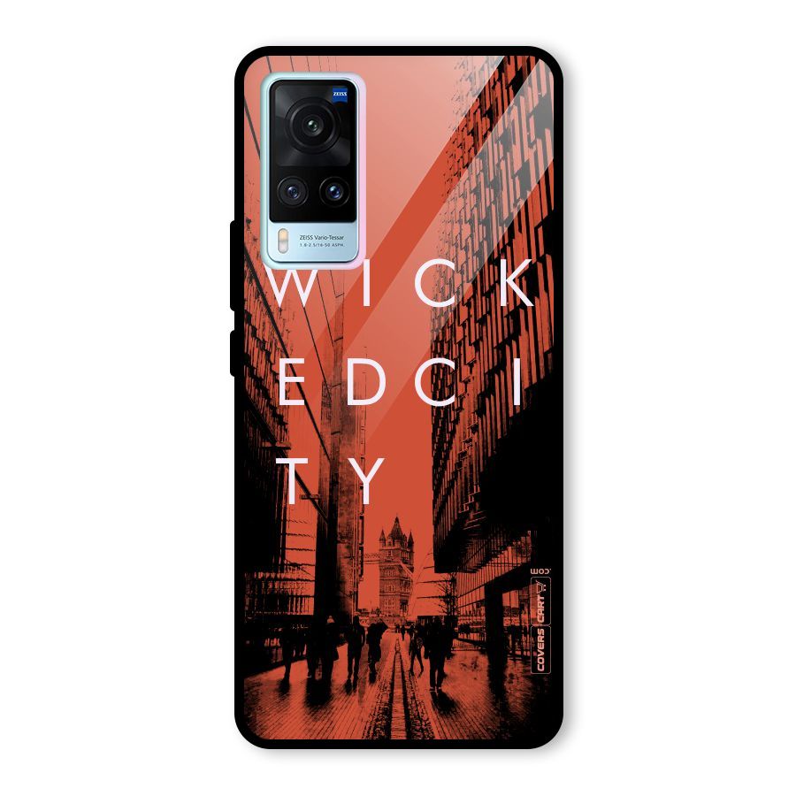 Wicked City Glass Back Case for Vivo X60