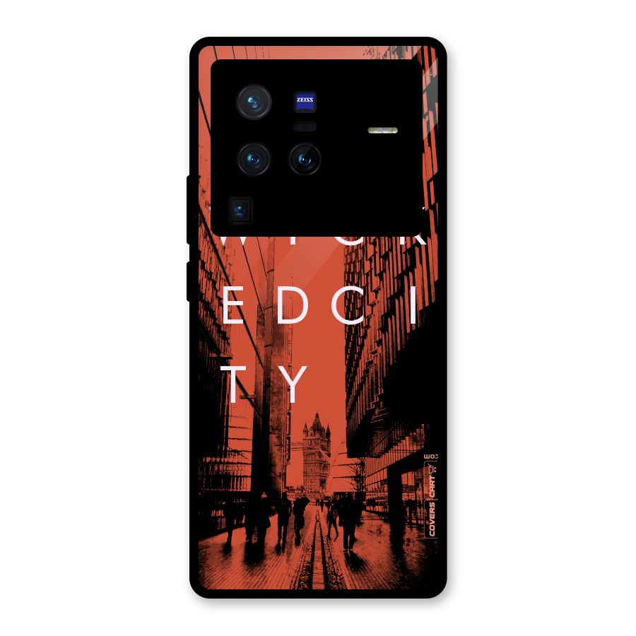 Wicked City Glass Back Case for Vivo X80 Pro