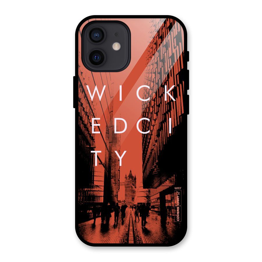 Wicked City Glass Back Case for iPhone 12