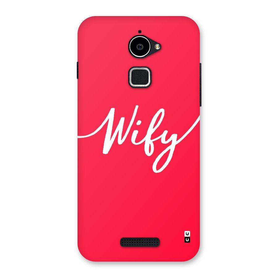 Wify Back Case for Coolpad Note 3 Lite