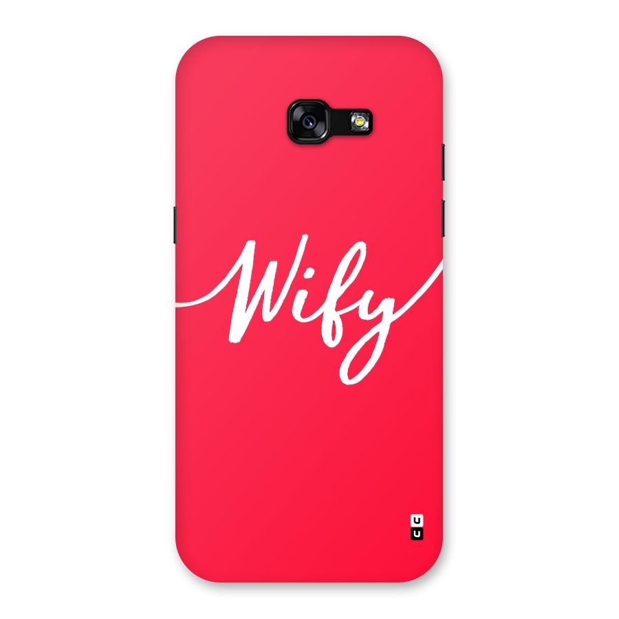 Wify Back Case for Galaxy A5 2017