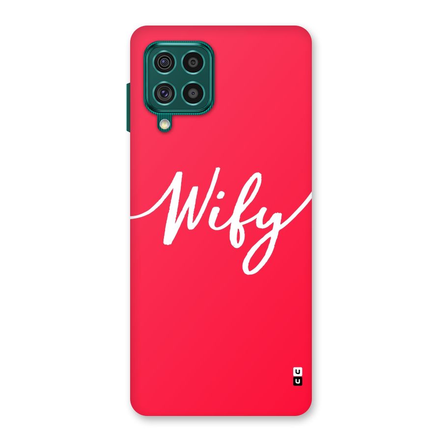 Wify Back Case for Galaxy F62