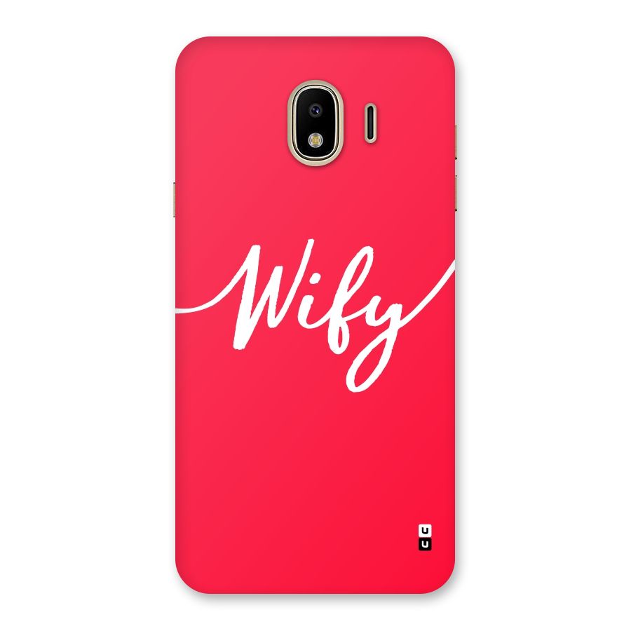Wify Back Case for Galaxy J4