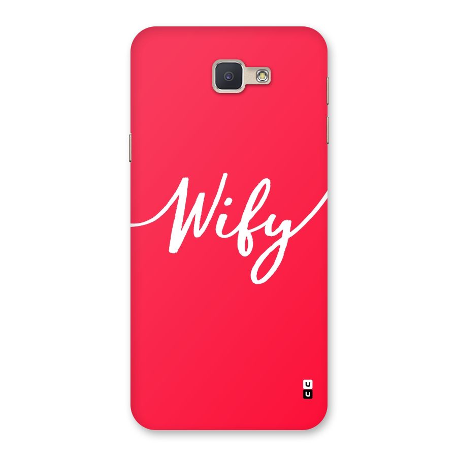 Wify Back Case for Galaxy J5 Prime