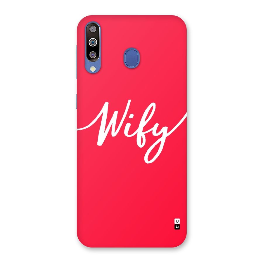 Wify Back Case for Galaxy M30