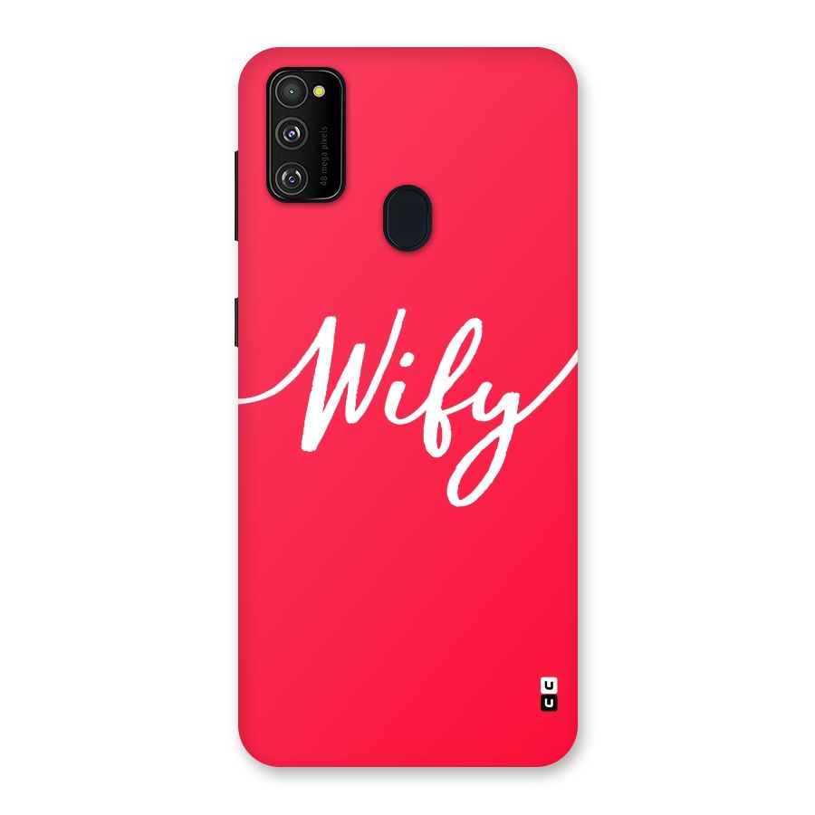 Wify Back Case for Galaxy M30s