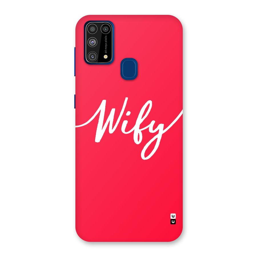 Wify Back Case for Galaxy M31