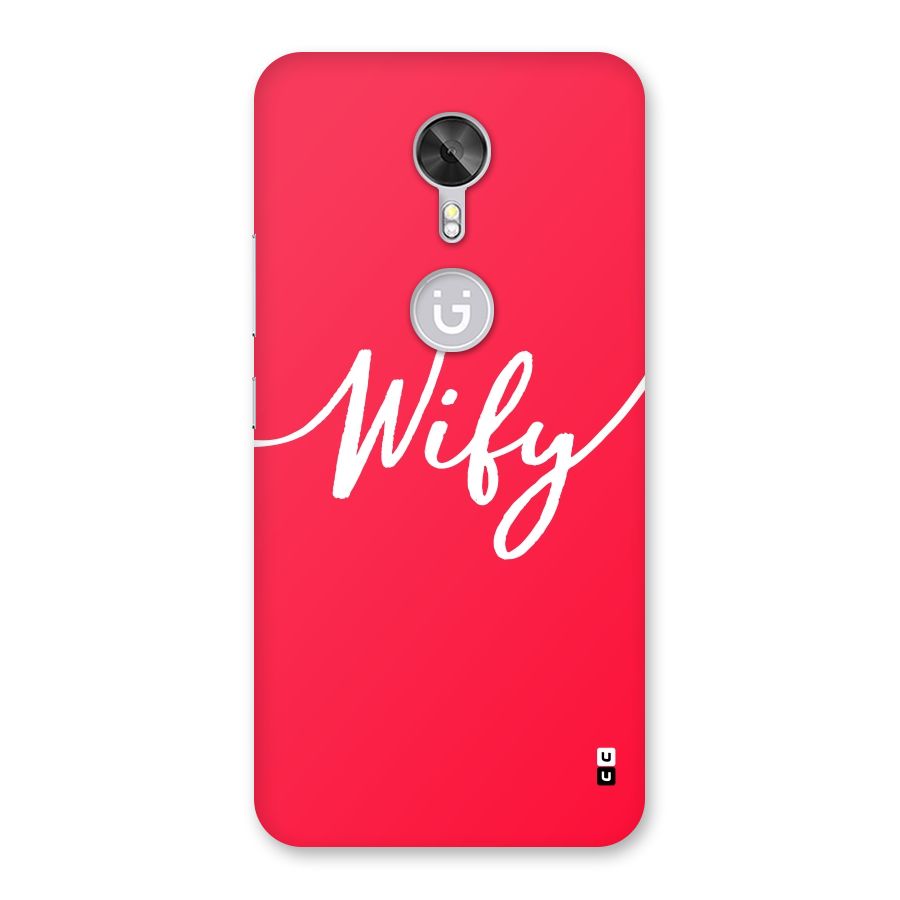 Wify Back Case for Gionee A1
