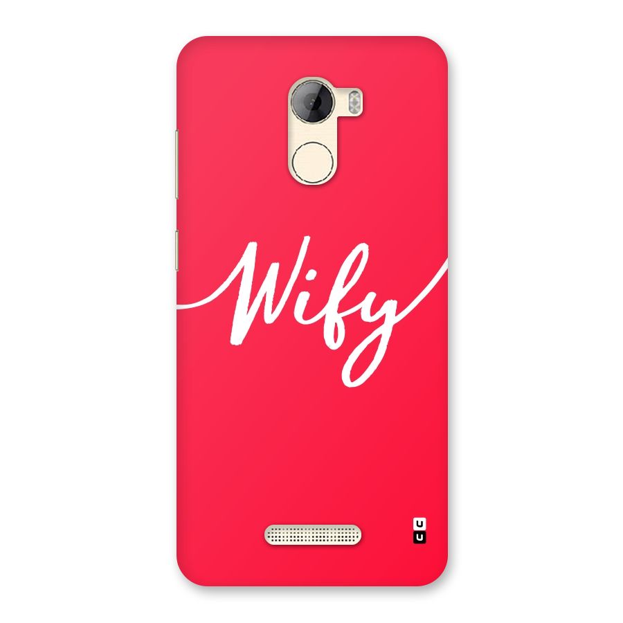 Wify Back Case for Gionee A1 LIte