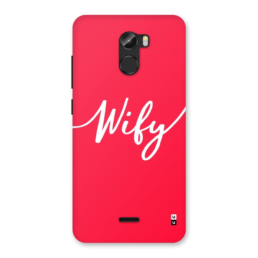 Wify Back Case for Gionee X1