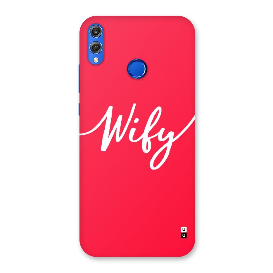Wify Back Case for Honor 8X