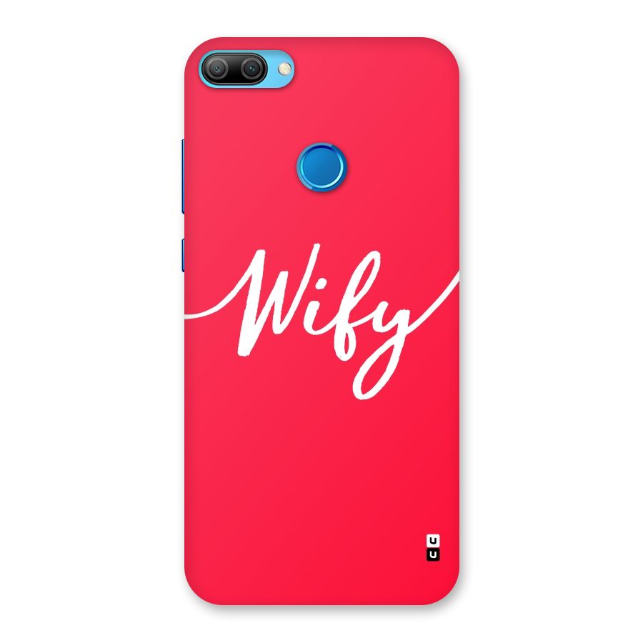 Wify Back Case for Honor 9N