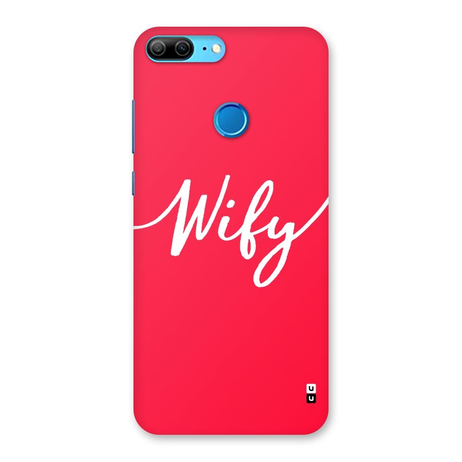 Wify Back Case for Honor 9 Lite