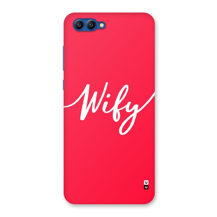 Wify Back Case for Honor View 10