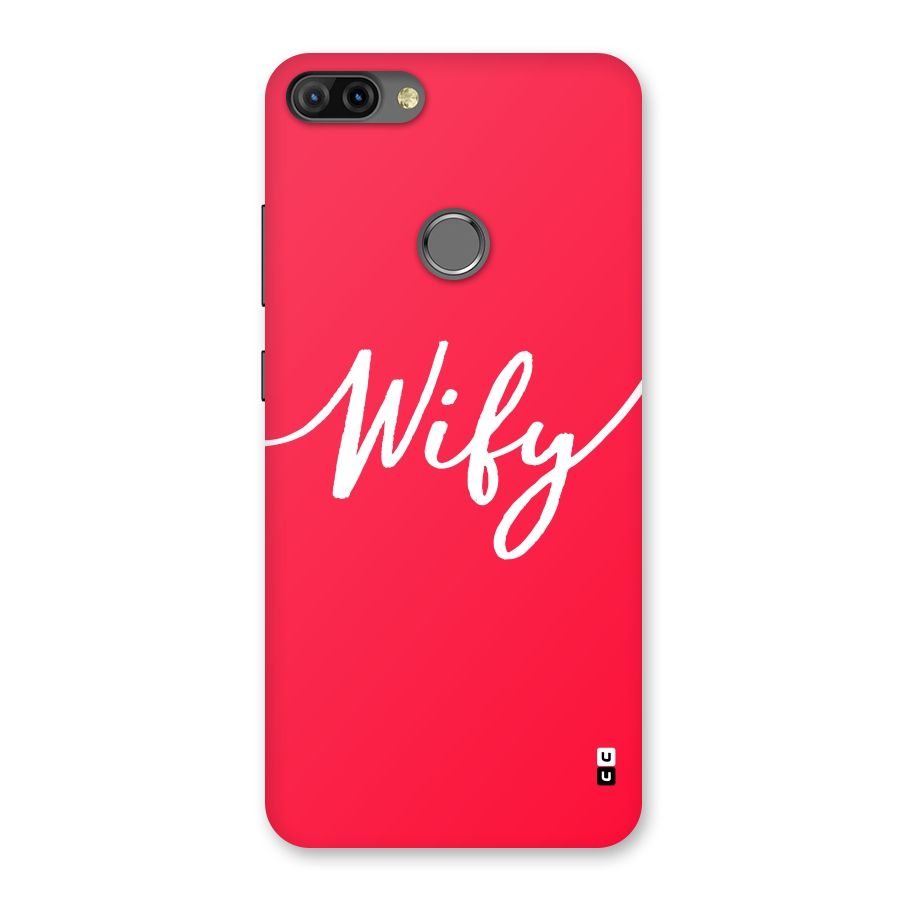 Wify Back Case for Infinix Hot 6 Pro