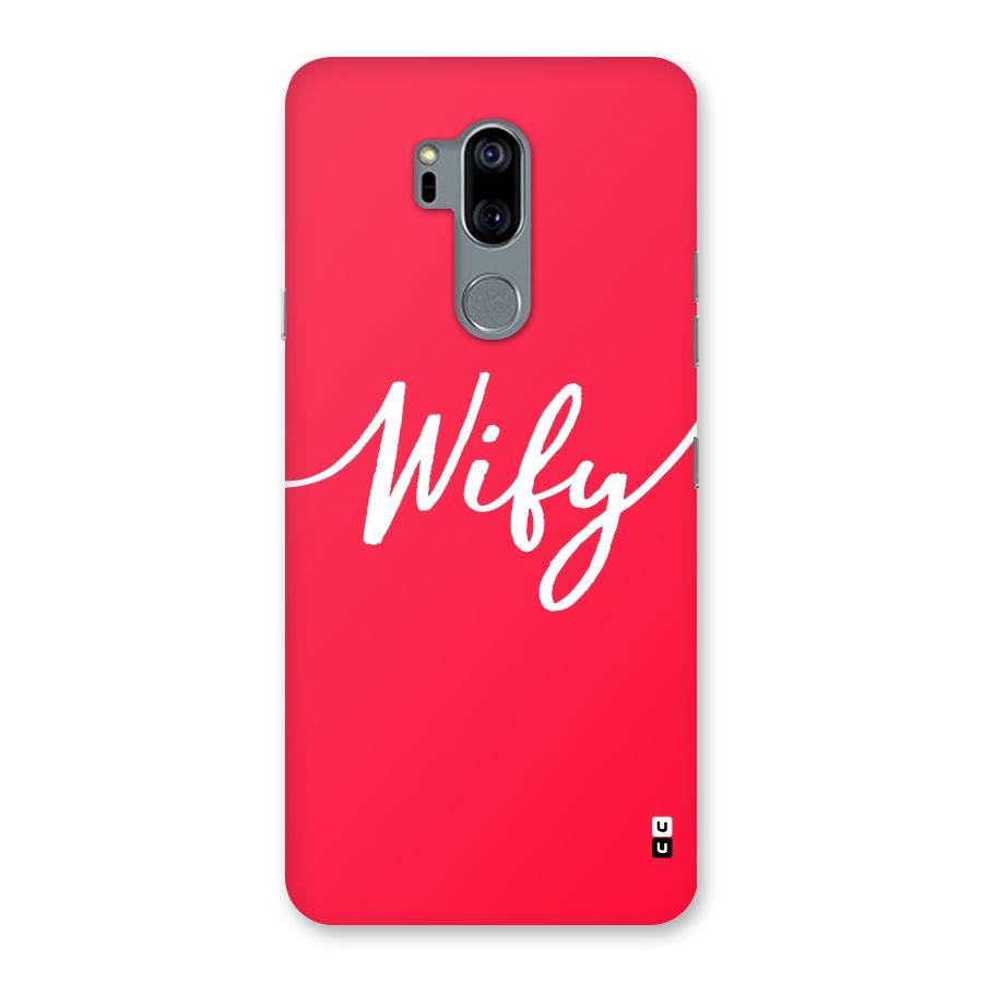 Wify Back Case for LG G7