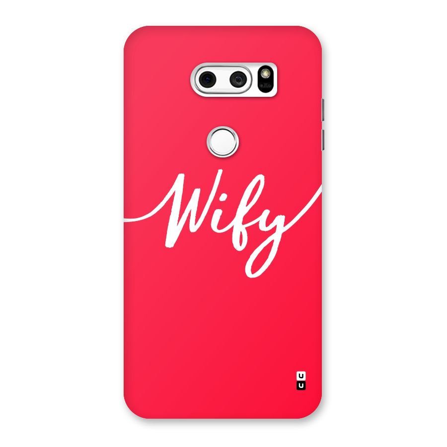 Wify Back Case for LG V30