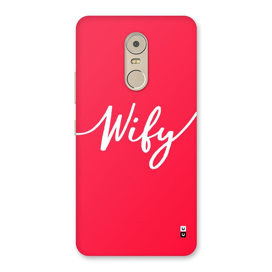 Wify Back Case for Lenovo K6 Note