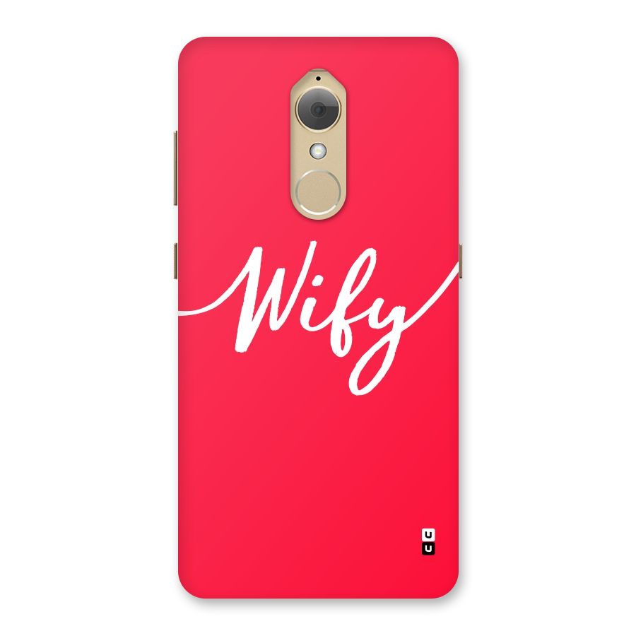 Wify Back Case for Lenovo K8