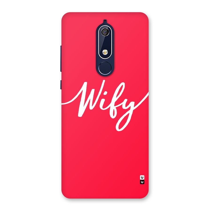 Wify Back Case for Nokia 5.1