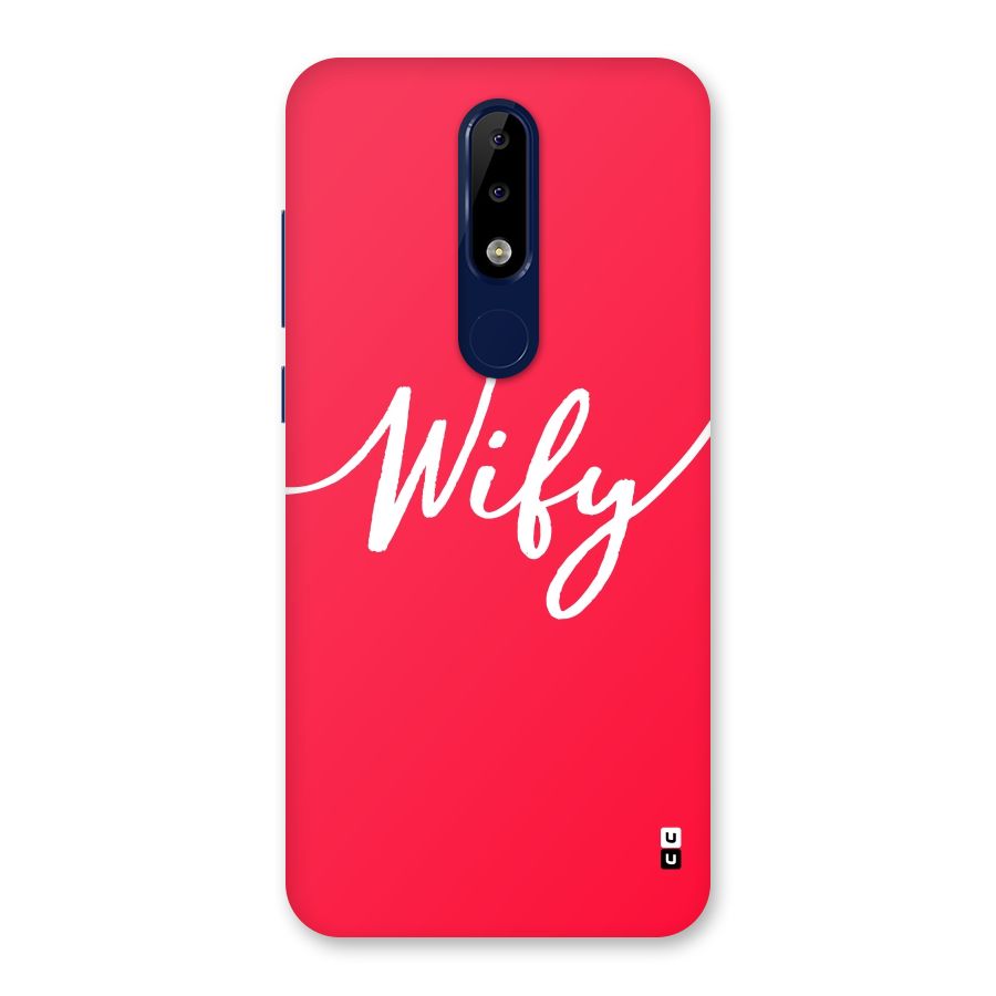 Wify Back Case for Nokia 5.1 Plus