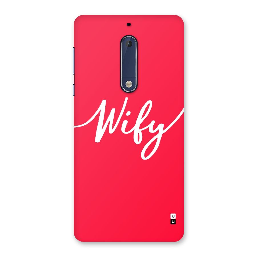 Wify Back Case for Nokia 5
