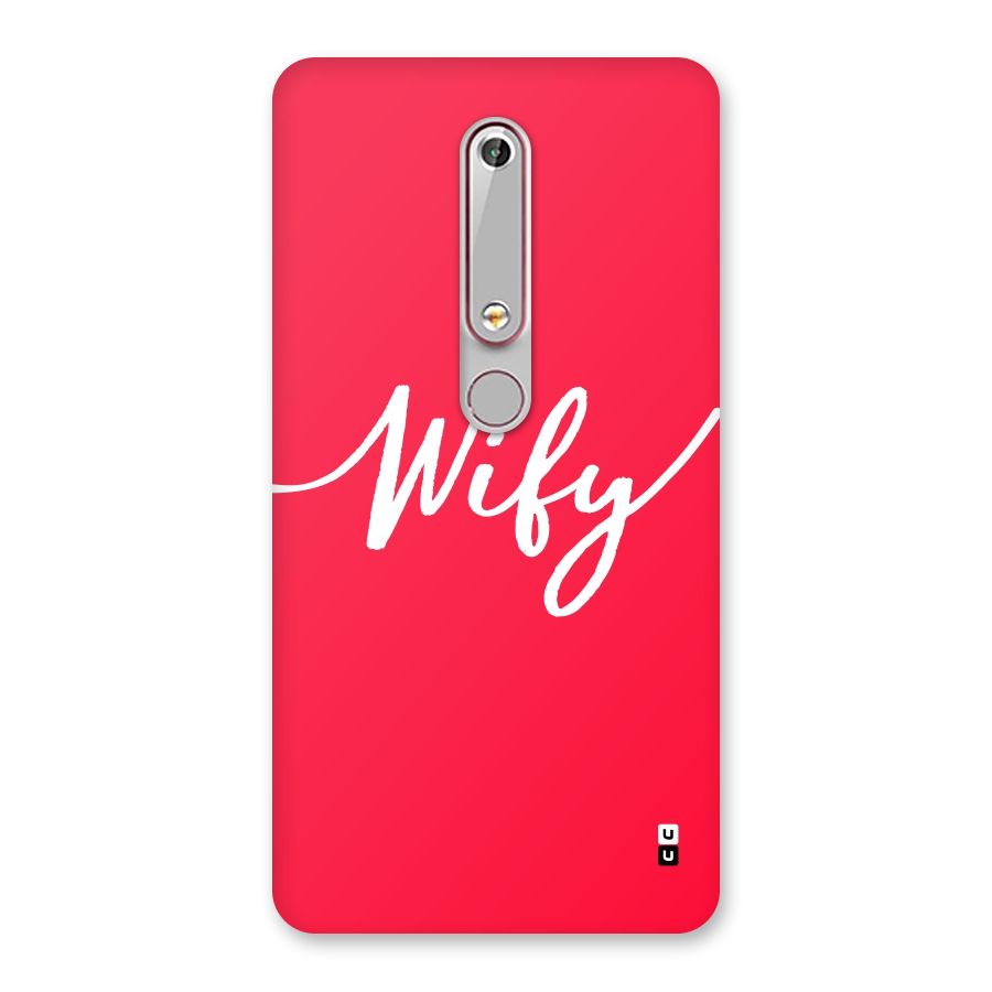 Wify Back Case for Nokia 6.1