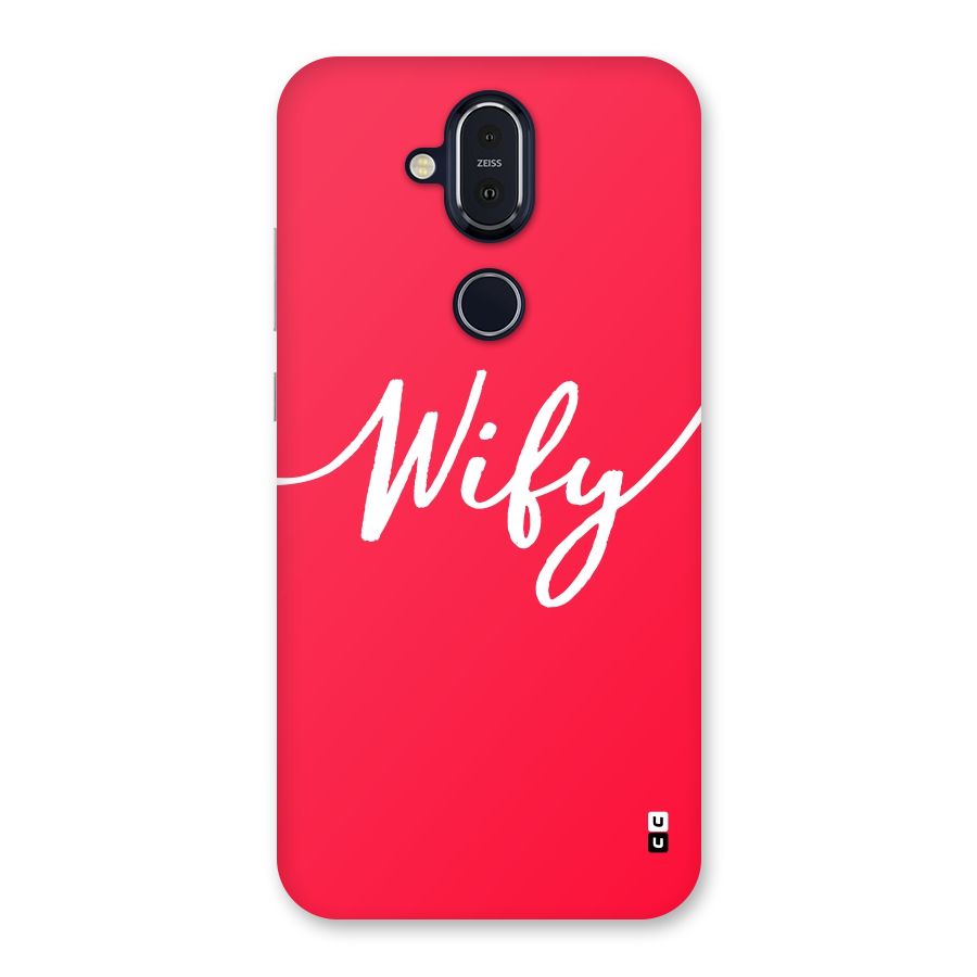 Wify Back Case for Nokia 8.1