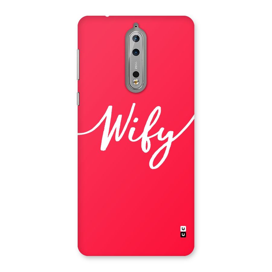 Wify Back Case for Nokia 8