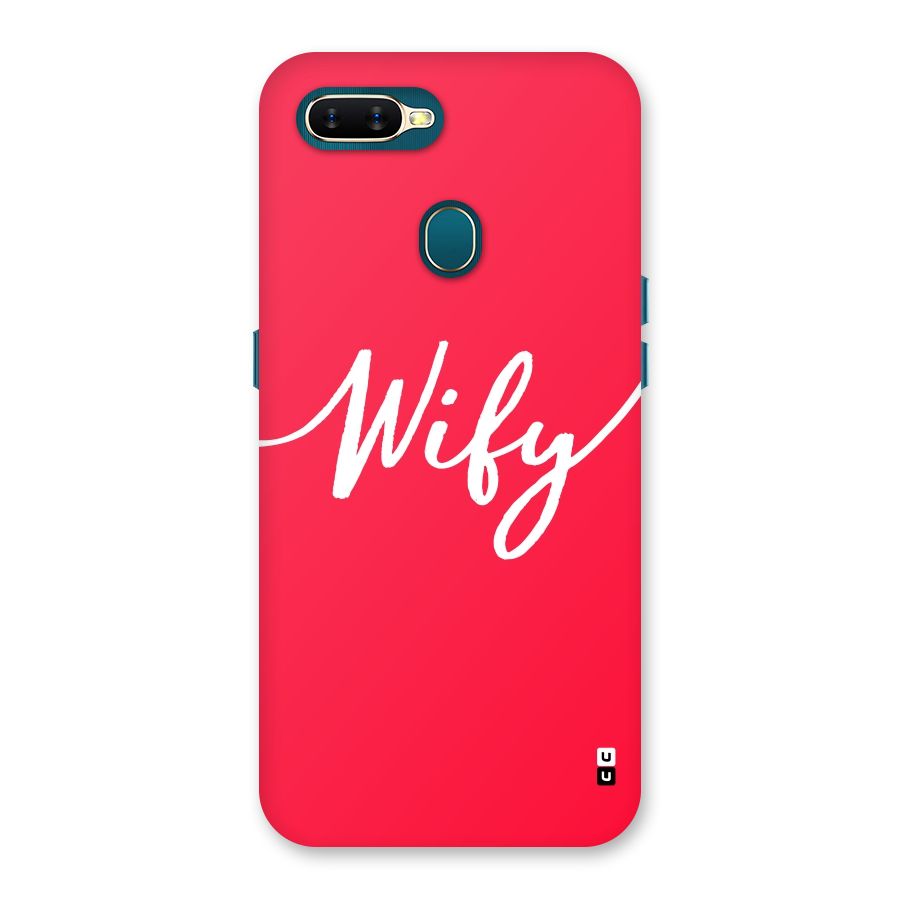 Wify Back Case for Oppo A11k