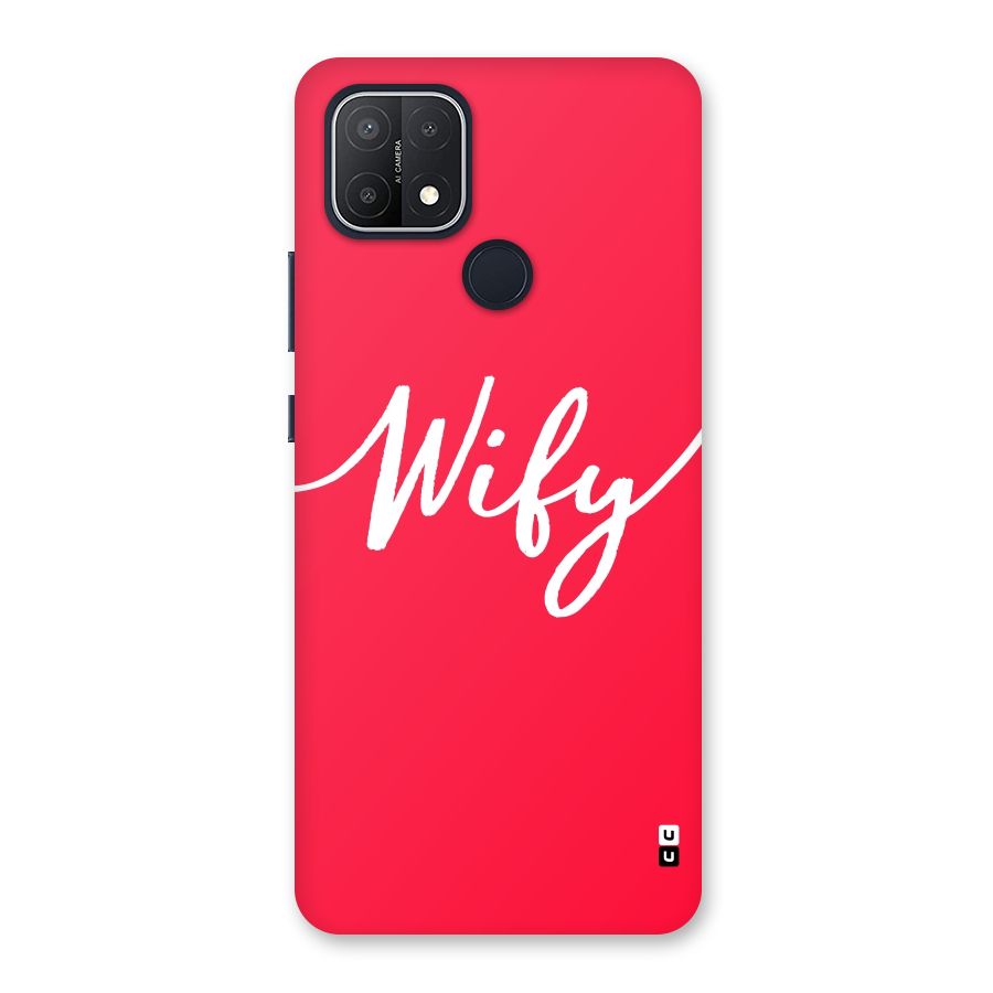 Wify Back Case for Oppo A15