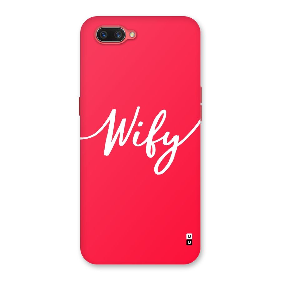 Wify Back Case for Oppo A3s