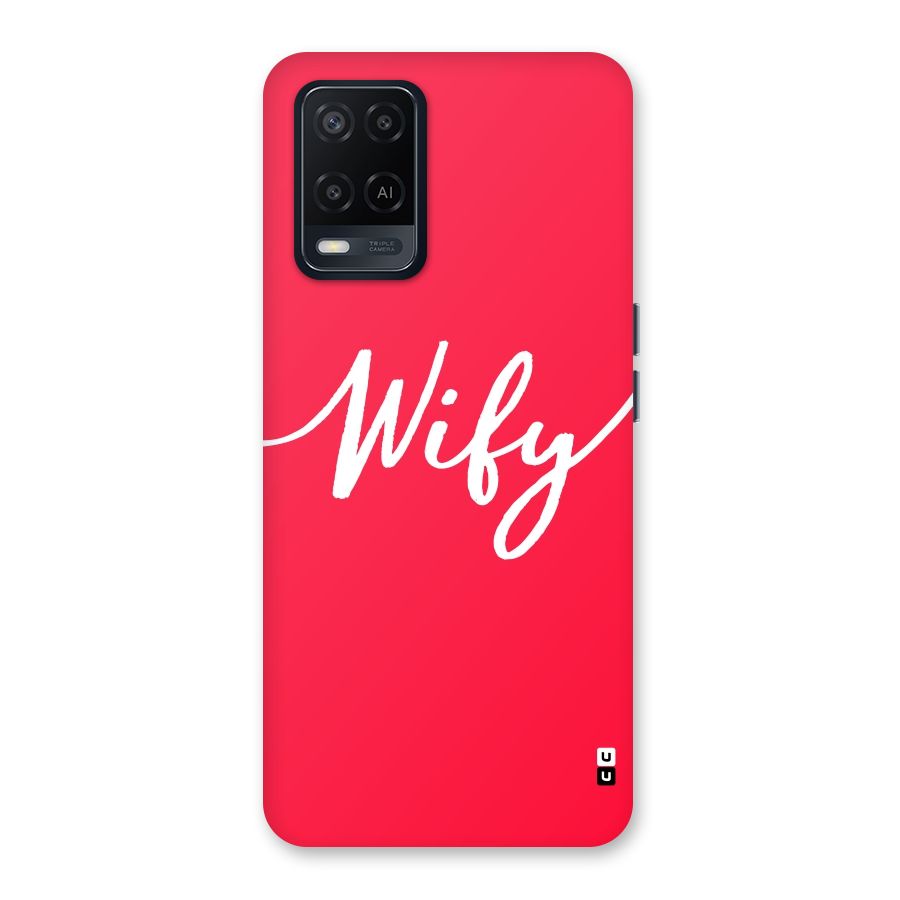 Wify Back Case for Oppo A54