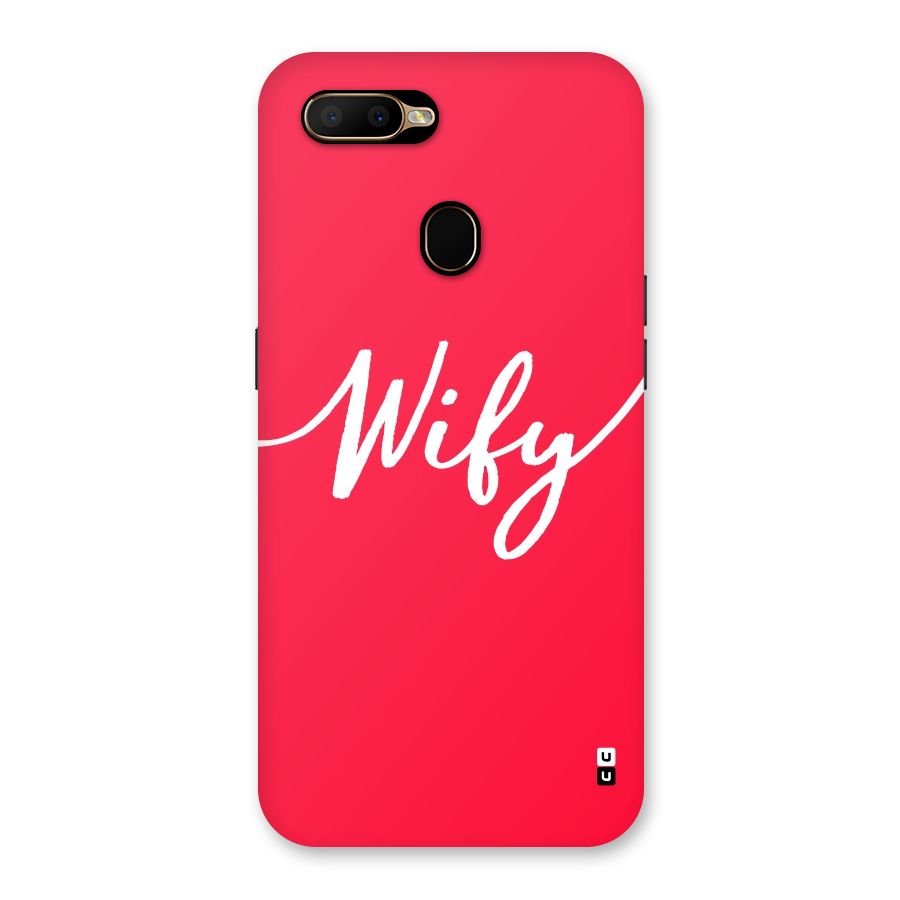 Wify Back Case for Oppo A5s