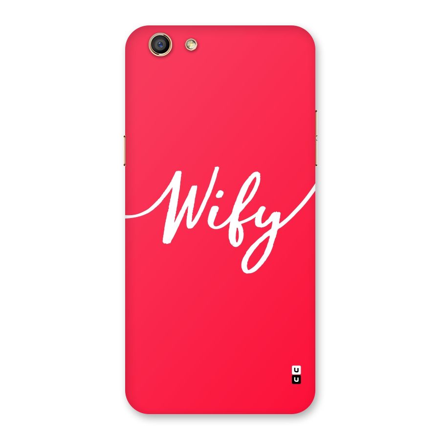 Wify Back Case for Oppo F3